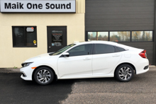 2019 Honda Civic with dark privacy window tint